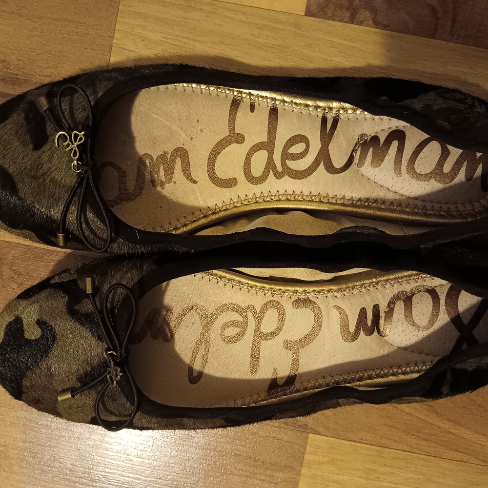 Sam Edelman Women's Camouflage Ballet Flats
